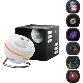 Meteor and Galaxy Projector & 6PCS Film Slides Set - Nebula 2