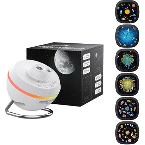 Meteor and Galaxy Projector & 6PCS Film Slides Set - Kids