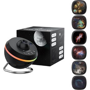Meteor and Galaxy Projector & 6PCS Film Slides Set - Nebula 6