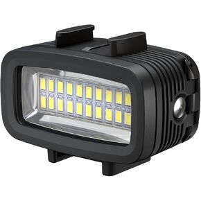 Sea Frogs 700 Lumen LED Photography Light, Underwater Camera Compatible, Adjustable Mount, Black
