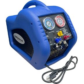 Mastercool Refrigerant Recovery System, 1/2 HP Oil-Less Compressor, 69000, Blue