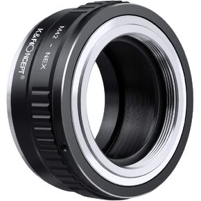K&F Concept Lens Mount Adapter Compatible with Minolta MD MC Lens to NEX E-Mount Camera,fits a6500 a6600 a6300 a6000 a7