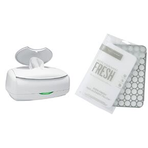 Prince Lionheart Ultimate Wipes Warmer with an Integrated Nightlight |Pop-Up Wipe Access & Ever Fresh Pillowcase, 2.4 Ounce
