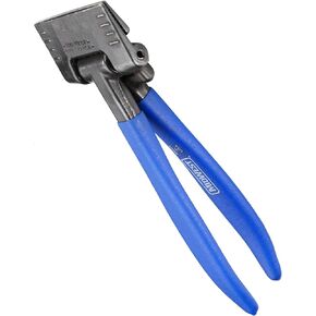 MIDWEST Seamer Tong - 3 Inch Straight Sheet Metal Bender with Forged Blades & KUSH'N-KOTE Comfort Grip Handle - MWT-ST1