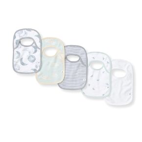 Burt's Bees Baby Infant Bibs, 100% Organic Cotton Drool Cloths, Newborn Essentials