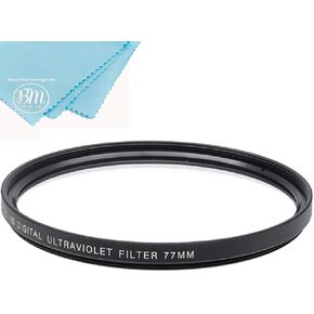 77mm Multi-Coated UV Protective Filter for Nikon COOLPIX P1000, P1100 Digital Camera
