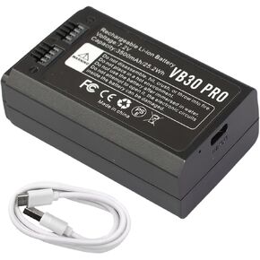 Replacement Battery VB30 Pro Camera Flash - for VB26 VB26A VB26B VB30 PRO Camera Flash Lithium Battery Pack for V1 PRO, V1 V860III V850III Series 7.2V 3500mAh