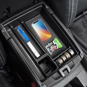 Compatible with 2024 2025 Lexus GX 550 Center Console Organizer for 2024 Lexus GX 550 Accessories Armrest Storage Box Glove Organizer Tray Secondary Insert (Not for Cool Box)