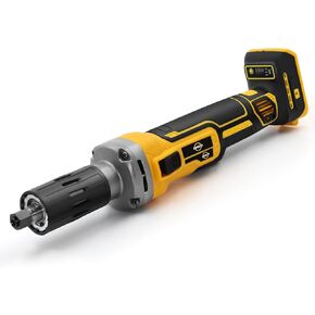 Cordless Die Grinder Compatible with DEWALT 20V Max Battery, 1/4" Precision Chuck, 11000 RPM Brushless Motor for Rust Removal, Grinding, Polishing, Deburring (No Battery)
