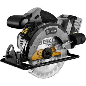 DEKOPRO 20V Cordless Circular Saw, 6-1/2-Inch Blade, 4500 RPM Circular Saw Cordless