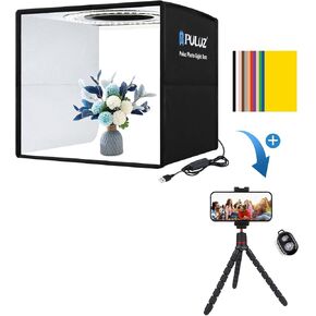 PULUZ 10inch Light Box + Mini Tripod for Products Photography