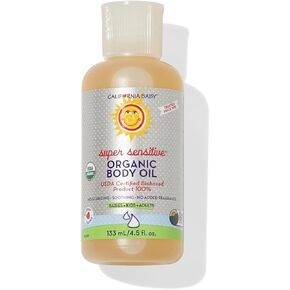 California Baby Body Oil - Super Sensitive, 4.5 oz