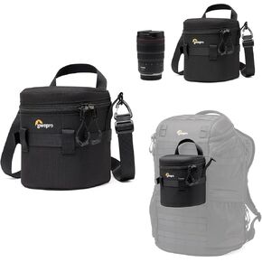 Lowepro ProTactic LCS 13 x 32 III Camera Lens Case, Camera Lens Pouch Bag, fits 300mm F/2.8, for DSLR and Mirrorless Cameras, Vol-5L Dim: 12.99x5.12x5.12in, Camera Bag for Photographer/Videographer