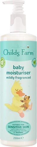 Childs Farm, Baby Lotion for Sensitive Skin and Eczema, Moisturizer for Dry Skin, 8.4 oz, Lightly Fragranced, Vegan, Cruelty-Free in Saudi Arabia