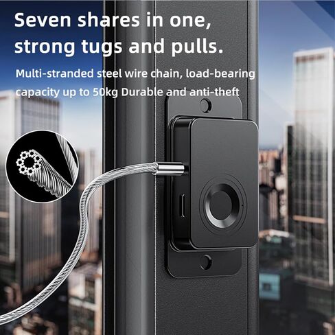 Fingerprint Fridge Lock, Refrigerator Lock with Fingerprint, for Fridge, Cabinet Locks, Drawers, Dishwasher, Toilet and Cabinet Locks Baby Proofing, 3M Adhesive No Drilling (Black) in Saudi Arabia