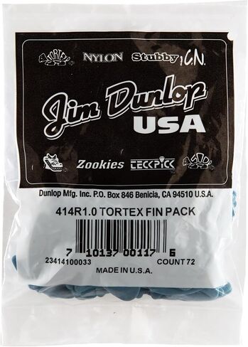 Dunlop 414R88 Tortex® Fins, Green, .88mm, 72/Bag in Saudi Arabia
