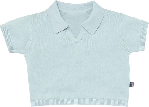 Modern Moments by Gerber Baby Boys 2-piece Johnny Collar Sweater and Short Set in Saudi Arabia