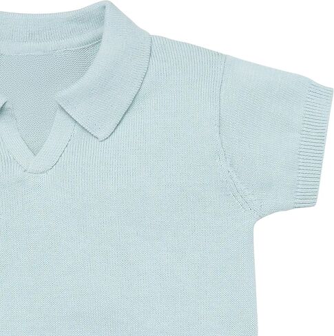 Modern Moments by Gerber Baby Boys 2-piece Johnny Collar Sweater and Short Set in Saudi Arabia