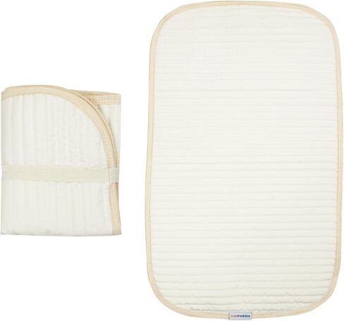 Portable Diaper Changing Pad-Quilted Thicker Waterproof Changing Pad-Change Pad Liner Bed Pad Play Mat-Travel Diaper Changing Pad (Flat) in Kuwait