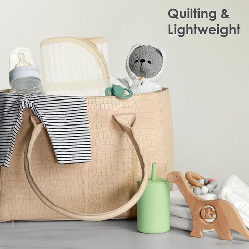 Portable Diaper Changing Pad-Quilted Thicker Waterproof Changing Pad-Change Pad Liner Bed Pad Play Mat-Travel Diaper Changing Pad (Flat) in Kuwait