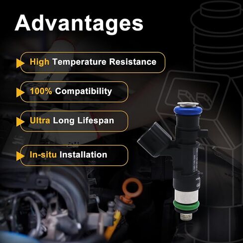 0280158020 حاقن الوقود 6 قطع 4 فتحات متوافق مع دودج جيب ميتسوبيشي 3.7L V6 in Saudi Arabia