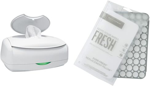 Prince Lionheart Ultimate Wipes Warmer with an Integrated Nightlight |Pop-Up Wipe Access & Ever Fresh Pillowcase, 2.4 Ounce in Saudi Arabia