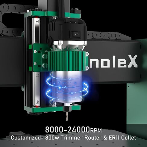 آلة التوجيه CNC 4030-EVO Ultra 2 ، All-Metal XYZ Axis أدلة خطي مزدوج الفولاذ ومسامير الكرة مع 800 واط التوجيه للمعاد in Kuwait