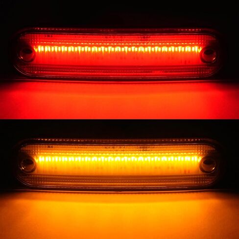 HECASA LED Side Marker Lights Compatible with 1990-2005 Mazda Miata & Mazda MX-5 Replacement for NA01515FX 8BN151120 MA2550107 MA2551107 Bumper Signal Lamps 4Pcs (Clear Lens, White LED) in Saudi Arabia