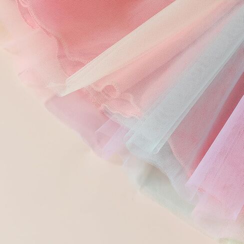 Toddler Fall Outfits Birthday Girl Embroidery Sweatshirt Tops + Princess Mesh Tutu Skirt Kids Birthday Dress Clothes in Kuwait