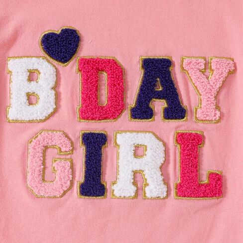 Toddler Fall Outfits Birthday Girl Embroidery Sweatshirt Tops + Princess Mesh Tutu Skirt Kids Birthday Dress Clothes in Kuwait