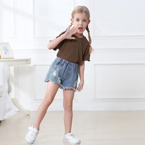 حلم حافلة 3 حزمة طفلة صغار القمصان التي تربط القمصان طفلة قصيرة الأكمام تي شيرت قمم صغيرة الفتاة أقل in Kuwait