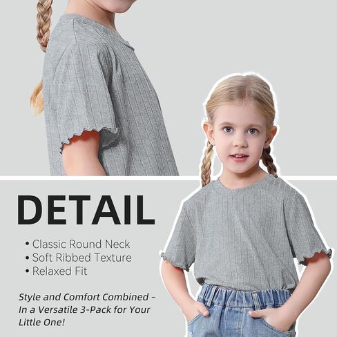 حلم حافلة 3 حزمة طفلة صغار القمصان التي تربط القمصان طفلة قصيرة الأكمام تي شيرت قمم صغيرة الفتاة أقل in Kuwait