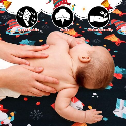 Halloween Crib Sheets, Fitted Crib Sheet with Cat, Pumpkin, Ghosts, Bat, Crow, and Spider, Measuring 52'' x 28'' to fit Standard Crib & Toddler Mattresses, Yellow in Saudi Arabia