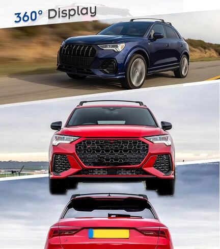 قضبان متقاطعة لأرفف السقف المُحدثة لسيارة Audi Q3 2015-2018، وقضبان متقاطعة قابلة للقفل، وقضبان سقف مضادة للسرقة للشحن على السطح والعتاد الخارجي in Saudi Arabia