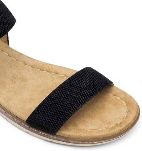 أحلام أزواج المرأة مريحة الأنيقة Cork Low Wedge الكعوب اللطيفة الصيف الصيف واحد فرقة واحدة غير رسمية مسطحة مع حزام كاحل قابل للتعديل in Saudi Arabia