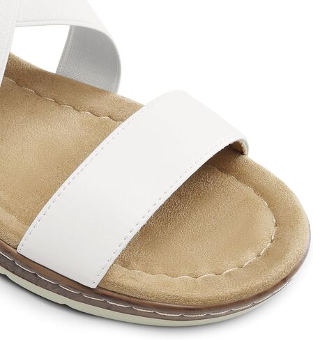 DREAM PAIRS Women's Summer Dressy Low Wedge Heels Comfortable Slip on Casual Flat Sandals for Walking Vacation in Saudi Arabia