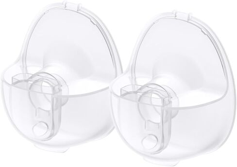 eufy Original 27mm Flange (2-Pack), Replacement Accessories for Wearable Breast Pump S1/S1 Pro, HeatFlow™ Technology, Food-Grade Silicone, Durable, Comfortable, Ergonomic Fit in Kuwait