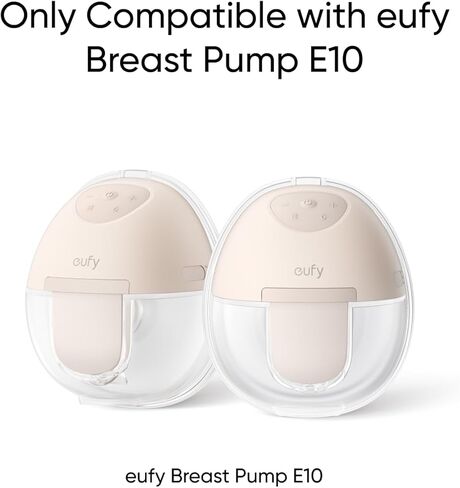 eufy Original 27mm Flange (2-Pack), Replacement Accessories for Wearable Breast Pump S1/S1 Pro, HeatFlow™ Technology, Food-Grade Silicone, Durable, Comfortable, Ergonomic Fit in Kuwait