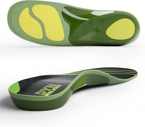Arch Support Inserts, DynWalker Metatarsal Pads,Relief Plantar Fasciitis,Flat Feet,Overpronation,Heel Bone Spur,Green,S in Saudi Arabia