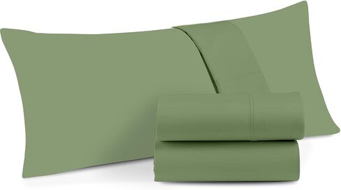 Cotton Pillowcase with zip closure Plowsure Sleeping Fit Pillow Cover Pack of 2 (Teal ، 12x16 Toddler) in Kuwait