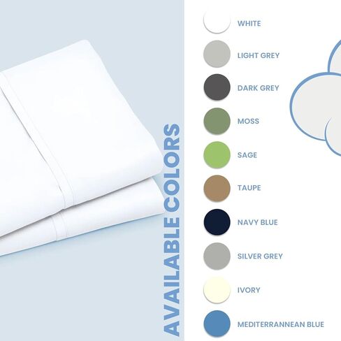 Cotton Pillowcase with zip closure Plowsure Sleeping Fit Pillow Cover Pack of 2 (Teal ، 12x16 Toddler) in Kuwait