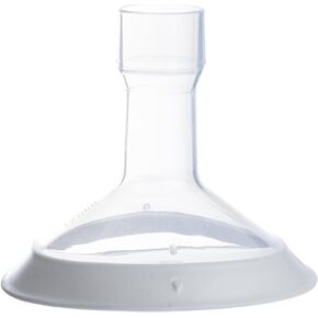 Nipple Shield Compatible with Zomee Z1 Z2 Double Electric Breast Pump, Breast Shield Replacement Parts for Zomee Breast Pump, Comfortable & Soft, Easy Pumping Use (17mm)