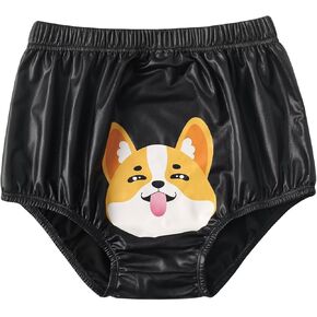 Printed Adult Diaper Covers for Men or Women Reusable Washable Elasticated Waistband Puppy
