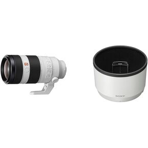 Sony FE 100-400mm F4.5–5.6 GM OSS White with Sony ALCSH151 Lens Hood for SEL100400GM
