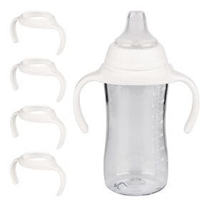 4 Pack Baby Bottle Handles for Nuk Active Sippy Cup, Bottle Holder for Newborn