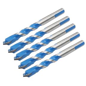 Piutouyar 5 Pcs 12mm Masonry Drill Bits, 0.47" Carbide Drill Bits Set for Concrete, Tile, Glass, Ceramic, Brick, Wood