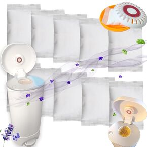 Lavender Scented Baking Soda Refills for Puck Baking Soda Cartridge, Diaper Pail Deodorizers Odor Absorber Compatible with Munchkin Step and Pail Diaper Pails