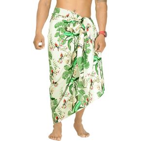 HAPPY BAY Men's Sarong Cover Ups Wrap Swim Beach