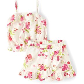 The Children's Place baby-girls And Toddler Tank Top and Skort 2 Piece Outfit Set