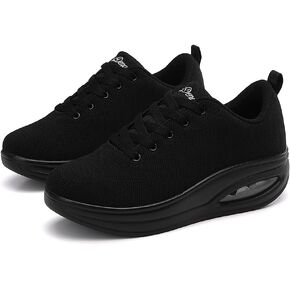 Walking Shoes for Women Air Cushion Nurse Slip Resistant Work Running Sneakers Food Service Platform Comfortable All Day Weight Light
